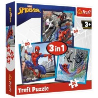 Пазл Trefl Spiderman Друзі-павуки 3 in1 (5900511348743)