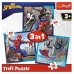 Пазл Trefl Spiderman Друзі-павуки 3 in1 (5900511348743)