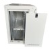 Шафа настінна Gear4 15U 19" 600x600x750 мм, PREMIUM, + полка 19", grey (GWMSN-15U-600-600G)