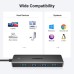 Концентратор Ugreen USB 3.0 to 4хUSB 3.0 1.0m Space Gray CM219 (35574)