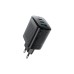 Зарядний пристрій Acefast 2xUSB-C + 1xUSB 67W GaN black (6974316284048)