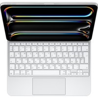 Чохол до планшета Apple Magic Keyboard for iPad Pro 11inch (M4) - Ukrainian - White,Model A2975 (MWR03UA/A)