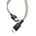 Дата кабель USB 2.0 AM to Lightning 1.0m 5A green XO (NB166-L-1-GR)