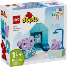 Конструктор LEGO DUPLO My First Повсякденні процедури: Час приймати ванну 15 деталей (10413)