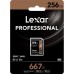 Карта пам'яті Lexar 256GB SDXC class 10 UHS-I U3 V30 667x Professional (LSD256B667)