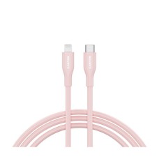 Дата кабель USB-C to Lightning 1.0m CLNM60 C-L 60W MFI Silicon Pink Canyon (CNS-CLNM60SC10PS)