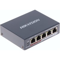 Комутатор мережевий Hikvision DS-3E1105P-EI/V2