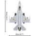 Конструктор Cobi Літак F-16C Fighting Falcon (UA), 500 деталей (COBI-5893)