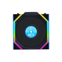 Кулер до корпусу Lian Li Uni Fan SL WIRELESS LCD Reverse, 120-1 (G99.12RSLLCD1W1B.00)