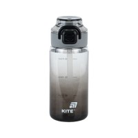Поїльник-непроливайка Kite 600 мл, чорна (K25-1212-1)