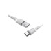 Дата кабель USB 2.0 AM to Micro 5P 1.0m 2A PVC BX16 white BOROFONE (6957531099482)