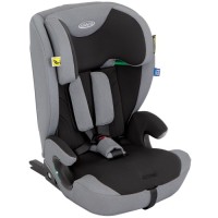 Автокрісло Graco Energi i-Size, 76-150 см (1/2/3), сіро-чорне (GC2219BAMET000)