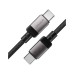 Дата кабель USB-C to USB-C 1.2m 3A C9-03 Acefast (6974316282679)