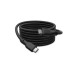 Дата кабель USB-C to USB-C 1.5m USB4 2.0 80G 240W 16K silicone black Digitus (AK-300350-015-S)