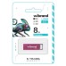 USB флеш накопичувач Wibrand 8GB Chameleon Pink USB 2.0 (WI2.0/CH8U6P)