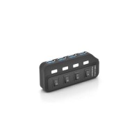 Концентратор Voltronic USB 3.0 to 4xUSB 0.6m with switches (YT-3H4S/2TB)