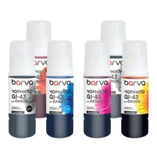 Чорнило Barva Canon GI-43 SET 6x70 мл, OneKey (CGI43-070-MP)