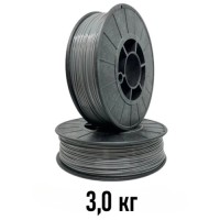Пластик для 3D-принтера 3Dfilament PetG 1.75 мм 3,0 кг Gray (2100000009213)