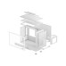 Корпус для ПК Deepcool CH160 Plus White (R-CH160-WHNGM0-G)