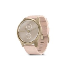 Смарт-годинник Garmin vivomove Style, S/E EU, Light Gold, Blush Pink, Nylon (010-02240-22)