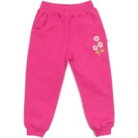 Штани дитячі Aziz трикотажні з утепленням (83029-116G-pink)