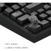 Клавіатура Dark Project ALU81 Terra Nova PBT RGB Mech G3MS Moonstone Black (DPKB_NOVA_81_ANSI_BLACK_UA)