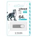 USB флеш накопичувач Wibrand 64GB Irbis Silver USB 2.0 (WI2.0/IR64U3S)