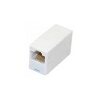 Зрощувач Merlion 1+1 RJ45 UTP 5e, White (00190	/ 11445)