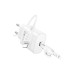Зарядний пристрій BOROFONE BA82A Platinum USB-C PD25W + cable USB-C to Lightning White (6941991112263)