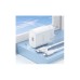 Зарядний пристрій BOROFONE BA82A Platinum USB-C PD25W + cable USB-C to Lightning White (6941991112263)