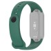 Ремінець до фітнес браслета Armorstandart для Xiaomi Smart Band 10/9/8 Dark Green (ARM86907)