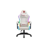 Крісло ігрове Defender Energy RGB White (64557)