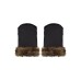 Муфта для рук MoMi Muffins black (AKWOZ00001)