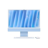 Комп'ютер Apple 24" iMac Retina 4.5K / Apple M4 (10-c/CPU, 10-c/GPU), 16, 256, Silver (MWV13UA/A)