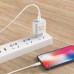 Дата кабель USB 2.0 AM to Micro 5P 1.0m 2.4A silicone white Denmen (DM-D06V-WH)