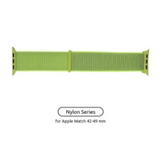 Ремінець до смарт-годинника Armorstandart Nylon Band для Apple Watch 49/46/45/44/42 (Series 1-3) Light Green (ARM57858)