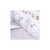 Дитячий постільний набір Верес Smiling animals white-gray new (216.07.110*90)