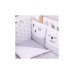 Дитячий постільний набір Верес Smiling animals white-gray new (216.07.110*90)