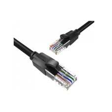 Патч-корд 0.5м, UTP cat 6 RJ-45 black Vention (IBEBD)
