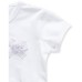 Плаття Breeze зі спідницею в смужку (8753-86G-white)