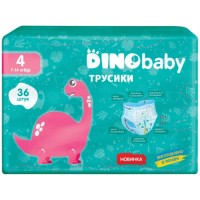 Підгузок Dino Baby Розмір 4 (7-14 кг) 36 шт (4823098413950)