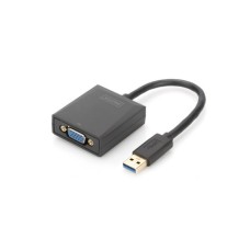 Перехідник USB 3.0 AM to VGA F 0.15m Full HD Digitus (DA-70840)