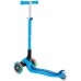 Самокат Globber серії Primo Foldable Lights блакитний Колеса з підсвічуванням (432-101-3)