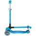 Самокат Globber серії Primo Foldable Lights блакитний Колеса з підсвічуванням (432-101-3)