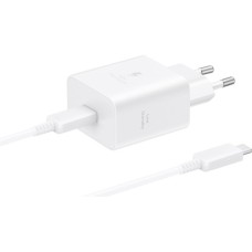 Зарядний пристрій Samsung USB-C 45W + cable USB-C to USB-C white (EP-T4511XWEGEU)