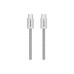 Дата кабель USB-C to USB-C 1.0m 60W Magnet Braided Light Grey Canyon (CND-CCMG60AB15LG)