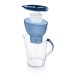 Фільтр-глечик Brita Marella XL Memo MXPro 3.5л (2л води) з фільтр-картриджем 2шт, синій (1061259)