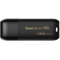 USB флеш накопичувач Team 128GB C175 Pearl Black USB 3.1 (TC1753128GB01)