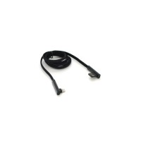 Дата кабель USB 2.0 AM to Lightning 1.0m 4.0A 90° corner black PZX (YT-PZX/V-113-M/B)