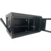 Шафа настінна GEAR 6U 19'' 530x400x300 мм, + полка 19", black (GWMSN-6U)